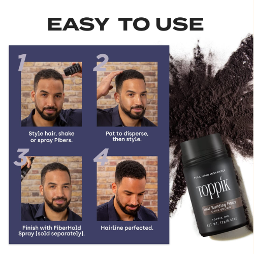 Untitled-design-20-1.png Toppik Hair Building Fibers Black 27.5g | Hair Concealer